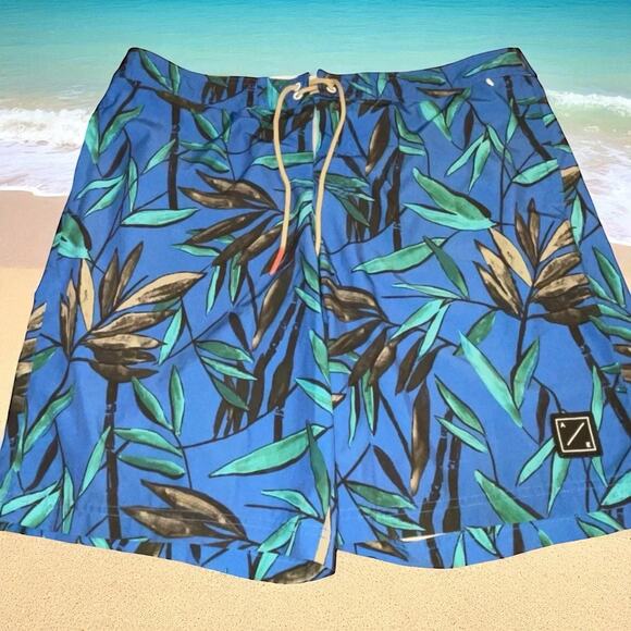 American Eagle Mens Size XL Board Swim Shorts Trunks Tropical Holiday Vacation - Picture 1 of 13